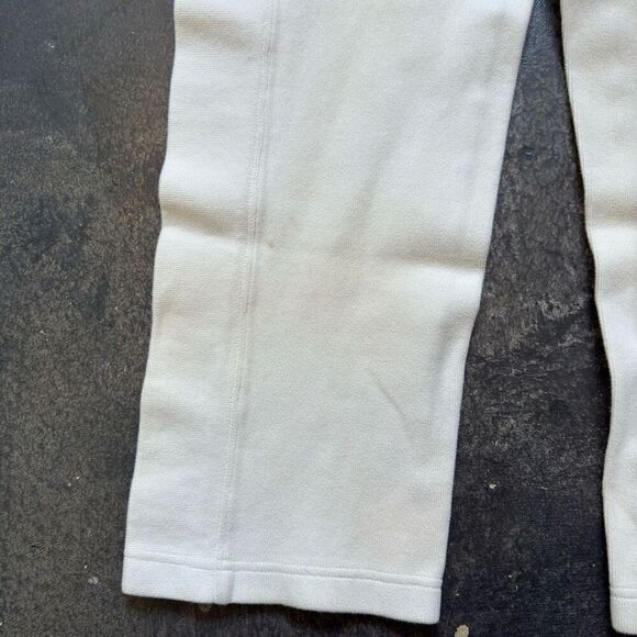 Vtg Tommy Bahama Creme Colored Sweatpants Zipper Pocket Women’s Size Small - Picture 11 of 16